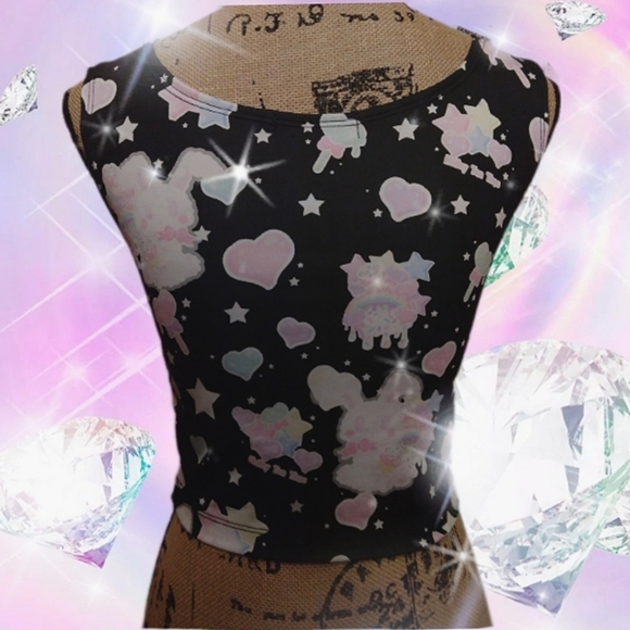 Candied Cupcakes Crop Top - Picture 5 of 6